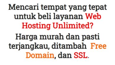 Beli Hosting Unlimited