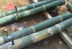 mercon bumbung bambu