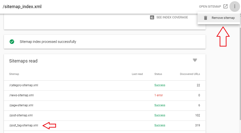 Cara Menghapus Sitemap.xml